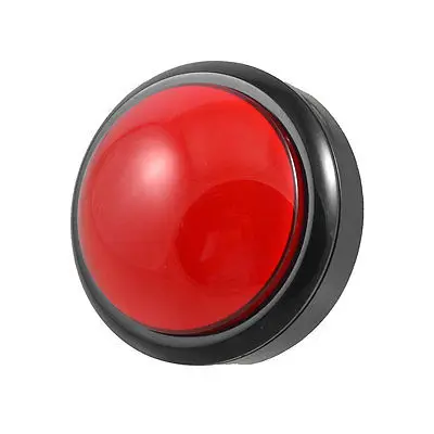 Arcade Game AC 250V 15A 80mm Dia Circular Push Button Red + Micro Switch | Обустройство дома