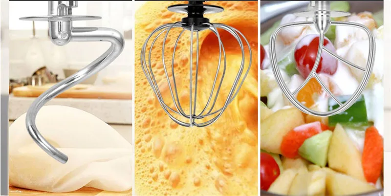 Beijamei Electric Dough Mixing Kneading New Eggs Blender Beater 4L Kitchen Home Food Milkshake/Cake Mixer Machine