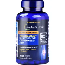 Двойной аминохондроитин энергичный 240 таблетки глюкозамина сустава протектор