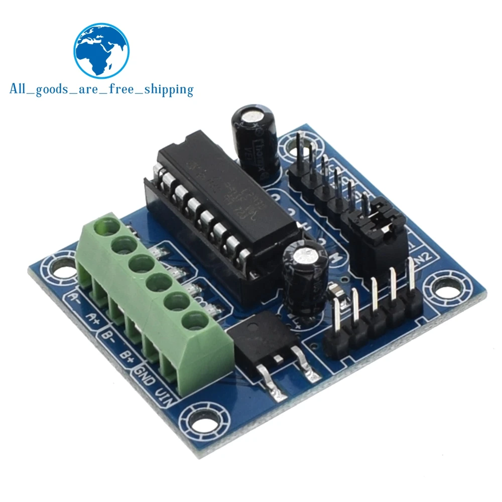 

TZT Mini 4-Channel Motor Drive Shield L293D Expansion Board Module High Voltage Current For Arduino UNO MEGA 2560