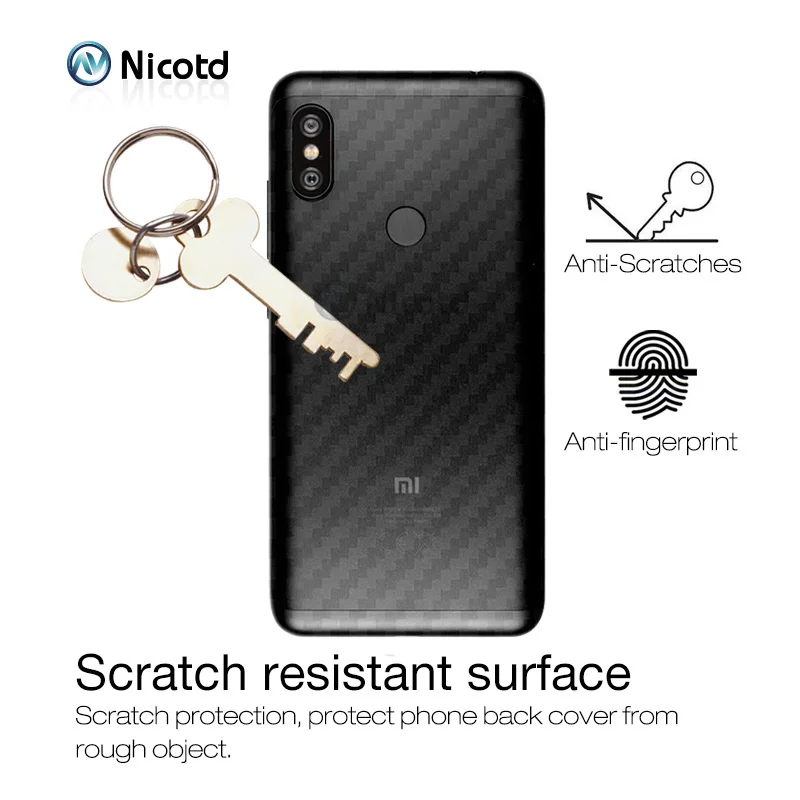  For Redmi Note 6 pro 3D Carbon Fiber Soft Back Film For Xiomi Redmi Note 5 pro 6 6a 5 plus 5A S2  Screen Protector film (3)