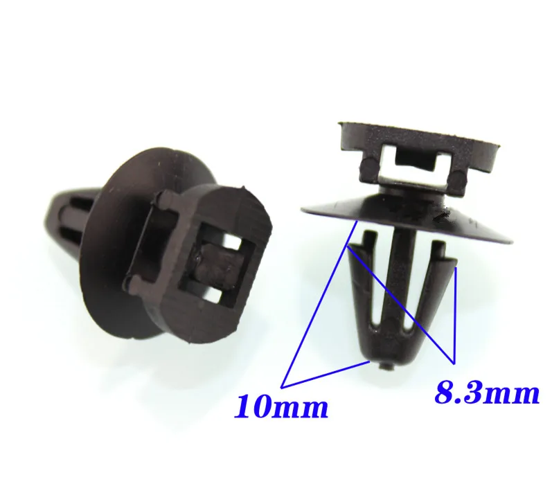 

10PCS Automotive sheet metal M6 mm aperture fixed cable ties base strap clip for Audi Volkswagen plastic fasteners