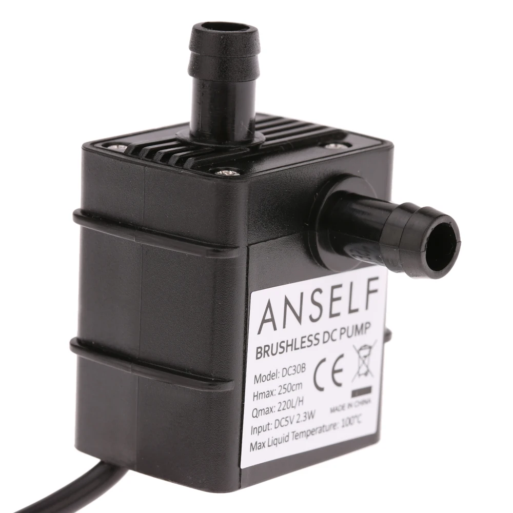 Mini Micro Brushless Water Oil Pump Waterproof Submersible Fountain