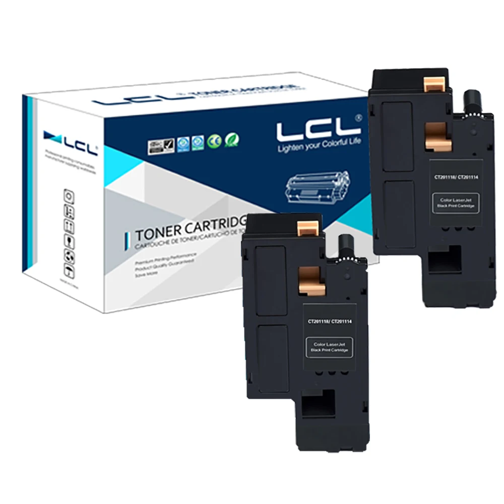 LCL CT201632 CT 201632 (2 Pack Black) 3000 Pages Laser Toner Cartridge