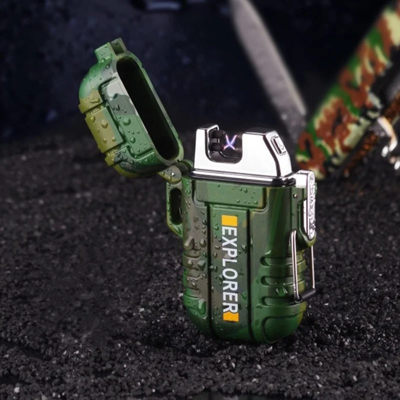 Наружная Водонепроницаемая электрическая зажигалка с подключением к Usb