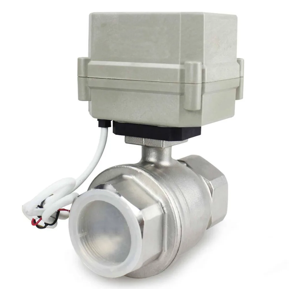 HSH Flo 2" DN50 2 Way SS304 Motorized Ball Valve,Full Bore Electrical