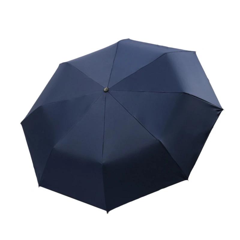 UV nine-ply board umbrella wholesale price Chinese girl three fold thickening black plastic sunscreen sunning sun umbrella