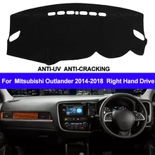 TAIJS для Mitsubishi Outlander приборной панели автомобиля Крышка Тире коврик козырек от солнца коврик ковер приборная панель анти-УФ