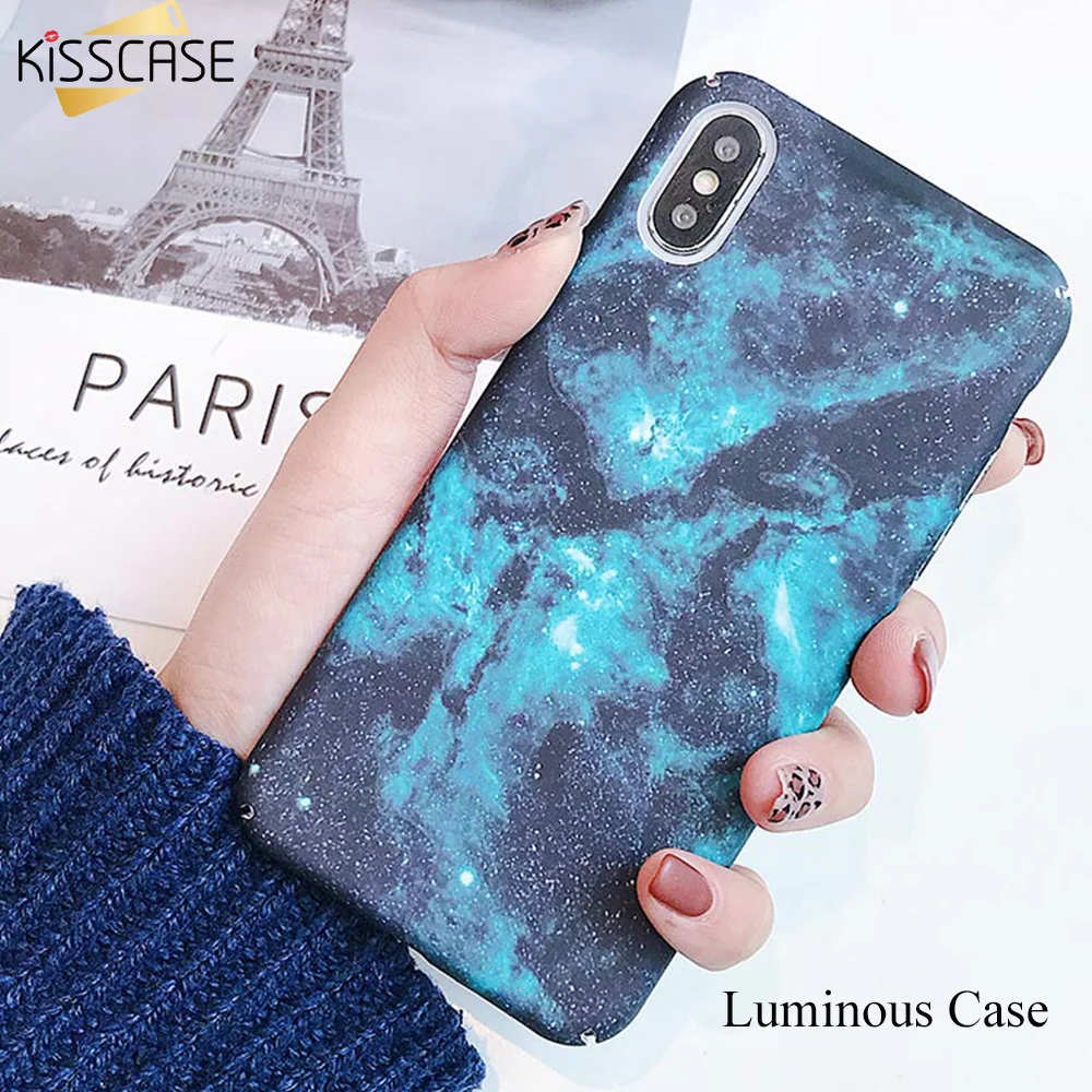 Светящийся чехол KISSCASE Starshine для Xiaomi Redmi Note 7 4X5 PC наклейка воды телефона F1 8 6X A2