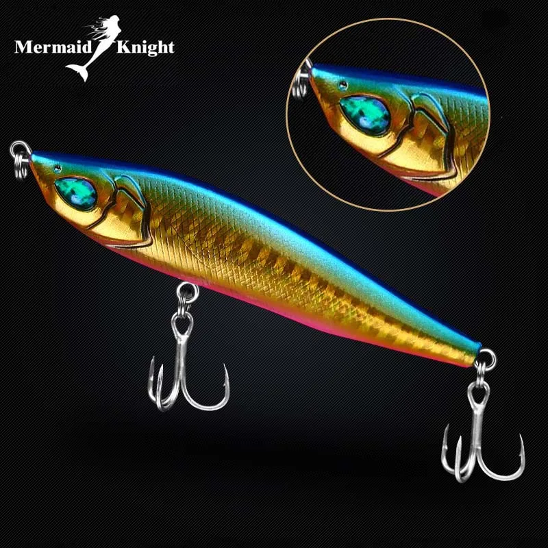 

MK Band 8cm/15g 5 Colors Sinking Pencil Fishing Lures 3D eye Good High-Carbon Steel Lure Fishing Bait  Japan Lure