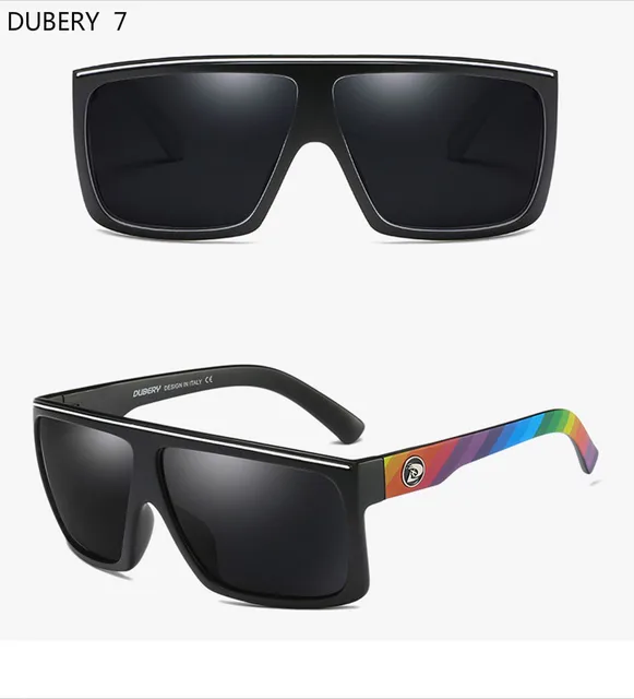 DUBERY Polarized Sunglasses Men’s Driving Shades Male Sun Glasses For Men Retro Cheap 2017 Luxury Brand Designer Oculos