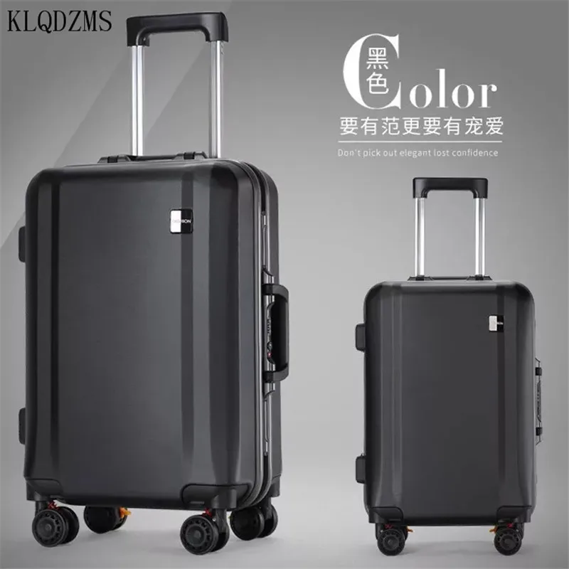  KLQDZMS 20/22/24/26inc hhigh quality business rolling luggage spinner trolley suitcase pc travel ba