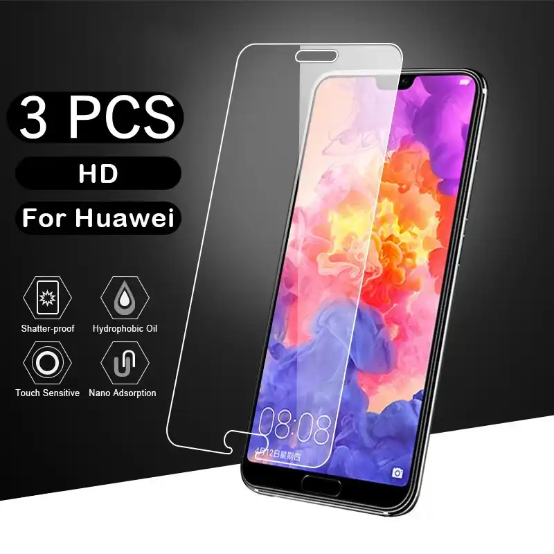 Закаленное стекло 3 шт./лот Защита экрана для Xiaomi Mix 2 2S Max Mix3 Redmi 8A 7A 4A 4 3S Note 8 7 Pro