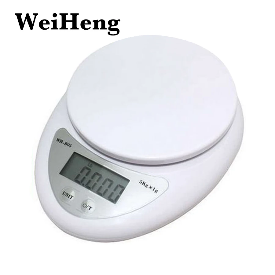 

WEIHENG 5000g/1g 5kg Food Diet Postal Kitchen Scales balance Measuring weighing scale LED electronic scales