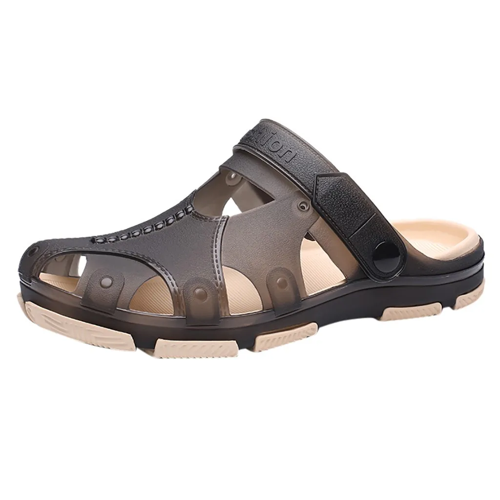 

SIKETU Men Sandals Summer Flip Flops Slippers Men Outdoor Beach Casual Shoes Cheap Male Sandals Water Shoes Sandals Masculina A3