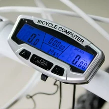 Waterproof LCD Bicycle Bike Computer Odometer Speedometer Backlight stopwatch BCP0201