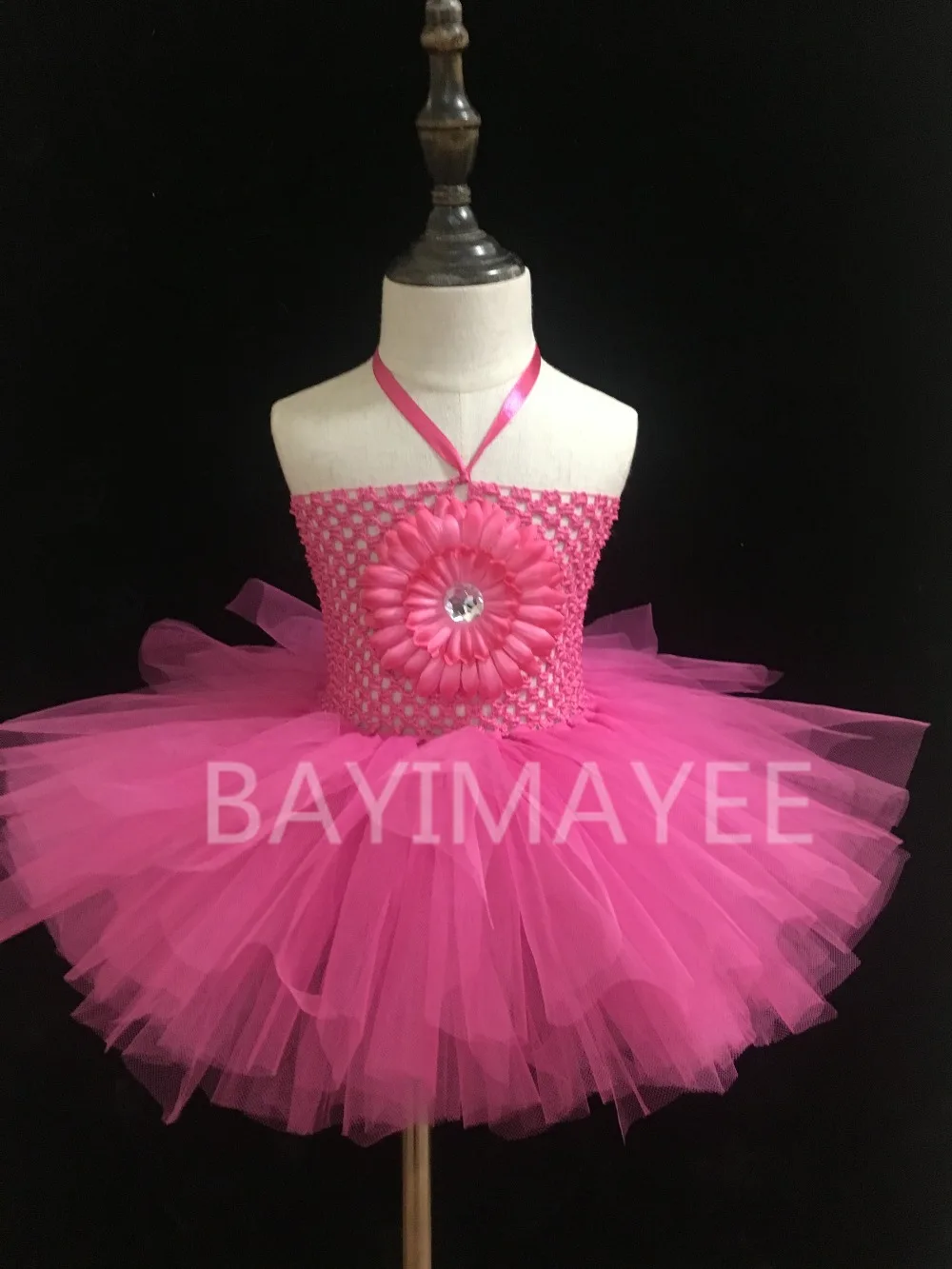 Рисунок 4 - Красочное детское вязаное платье-пачка