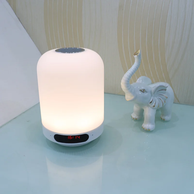 

LED Bluetooth Speaker Light Modern Simple Sensor Night Light Music Touch Gift Custom Light