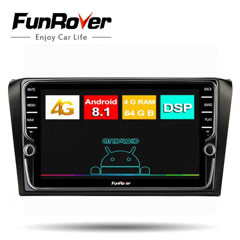 

Funrover 8 core Car Radio Multimedia Android 8.1 Car DVD gps Player For Mazda 3 mazda3 2004-2009 Navigation Stereo vedio SIM DSP