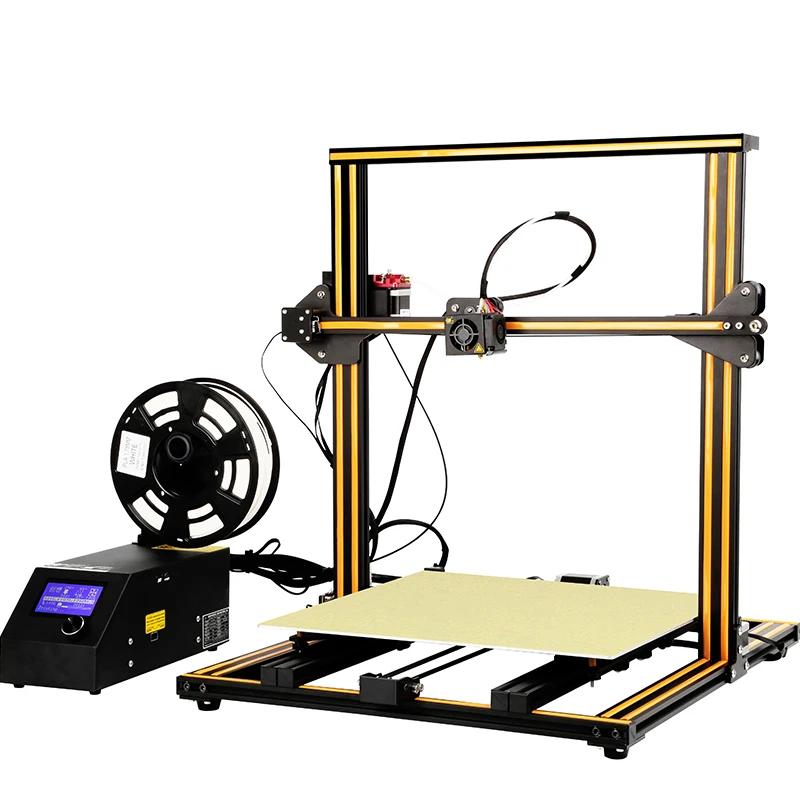 3d принтер CR 10 S4 набор для самостоятельной сборки большой размер печати 400*400*400 мм