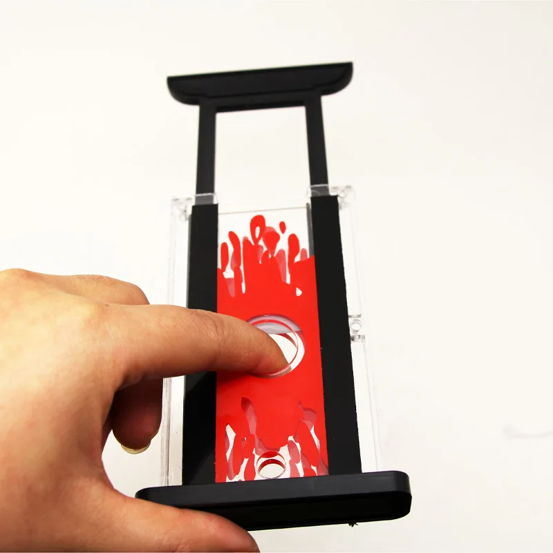 

Magic Trick Magic Supplies Toy Magic Props Tricks Toy Kids 1pcs Finger Cutter Chopper Guillotine Magic Finger Hay Cutter Tool