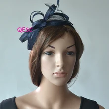 Navy Blue Fascinator - Fascinator 