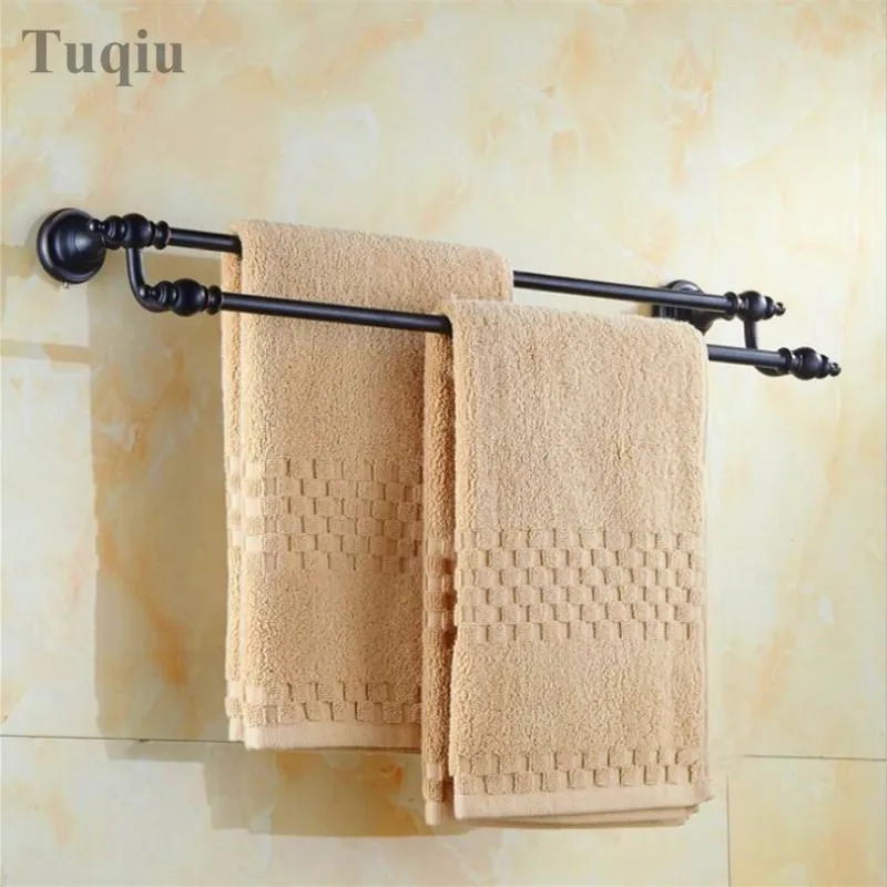 Free Shipping Black antique Wall Mounted Towel Ring Unique ...