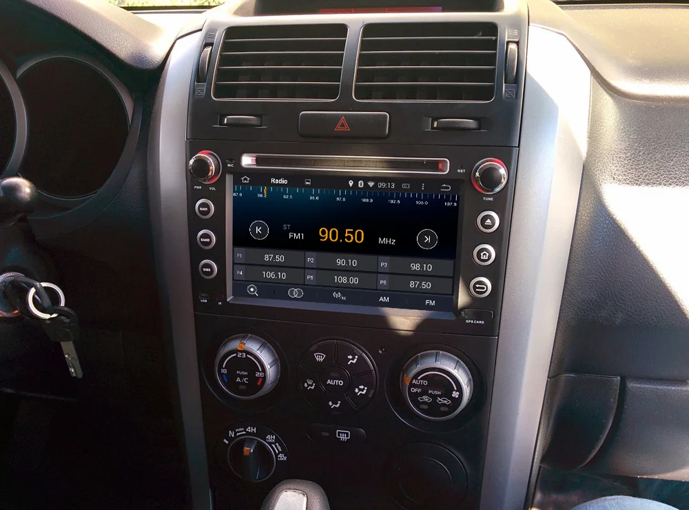 Perfect Quad Core Android 5.1 Car DVD for Suzuki Grand Vitara with Navigation system Radio WIFI 4G audio video player support OBD DVR 5