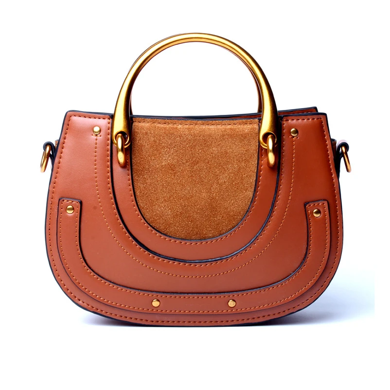 Nevenka Geniune Leather Shoulder Bag Female Saddle Bag Ladies Vintage Crossbody Bag 07