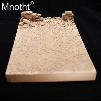 

Mnotht Military GC1606 Broken Rubble Wall Platform Scence Accessories 1/6 Soldier Parts Model for 12inch Action Figure Toys M3n