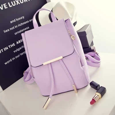 JUILE Women?s Backpack Pu Leather Female Backpacks Teenager girl School Mochila Feminina Rucksack hot Youth women Backpacks