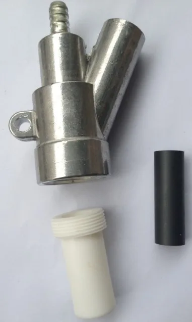 Пескоструйный пистолет типа B2 с насадкой из карбида бора (L)80 мм X (D) 20 (H) 10/8/6