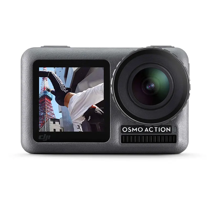 

DJI Osmo Action Camera 4K HDR Video 60P UHD Underwater Waterproof Helmet Dual Screens Action Camera