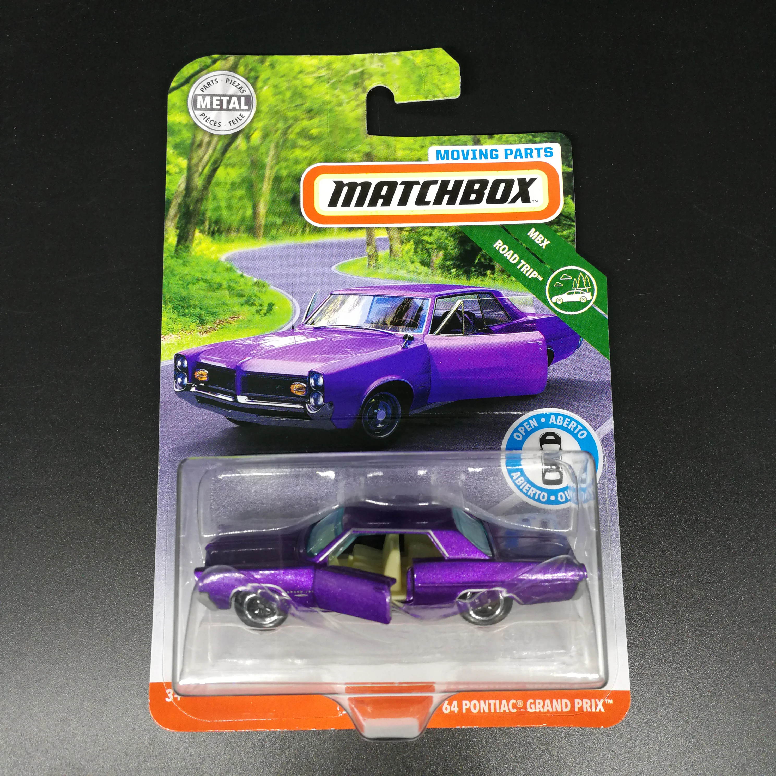 2019 автомобиль 1:64 Sports 64 PONTIAC GRAND PRIX металлический корпус коллекция гоночных