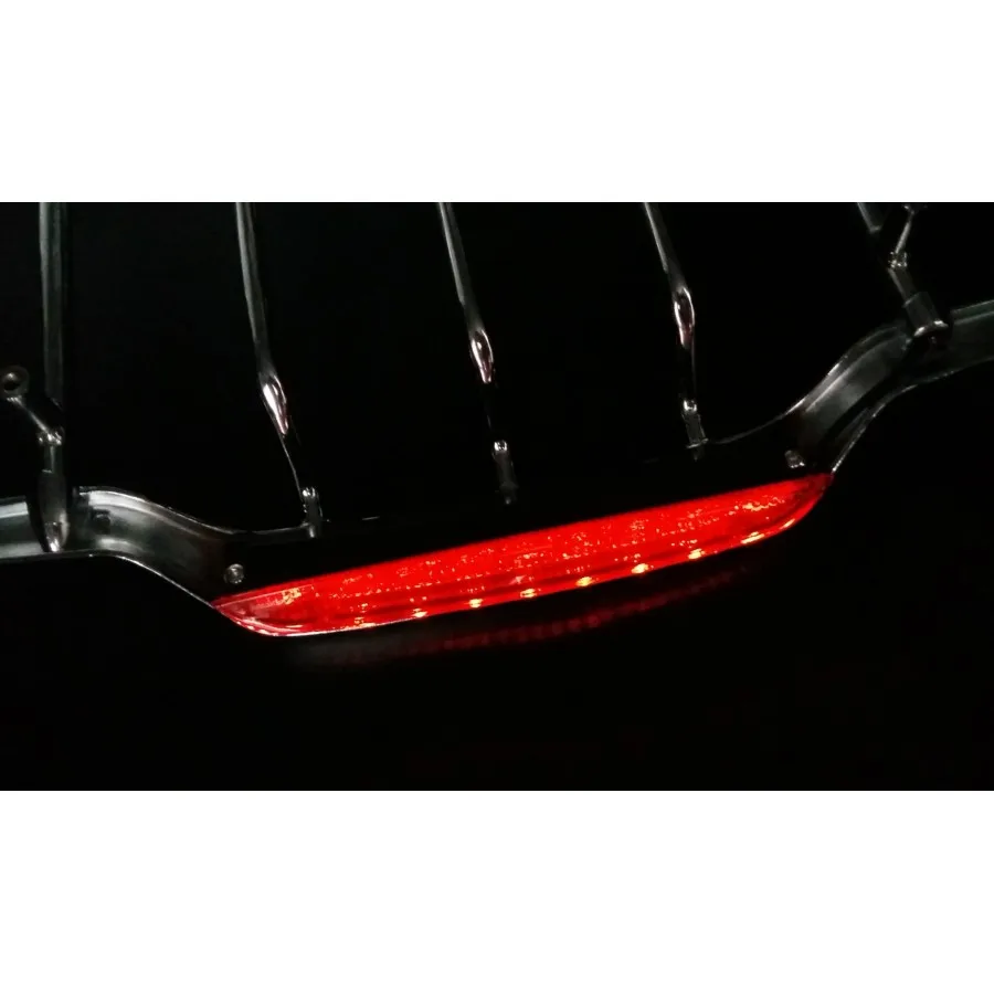 Багажник со встроенным светильник для Harley Davidson HD Air Wing Tour pak хром