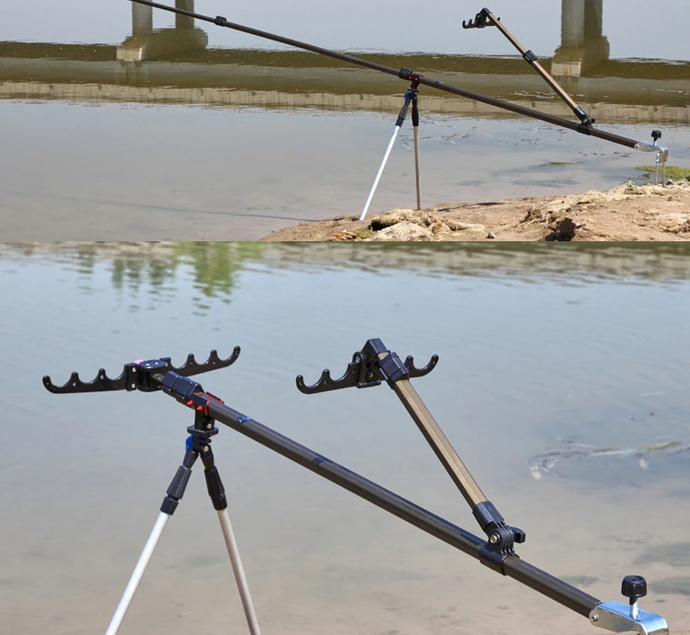 SIECHI рыболовное оборудование телескопические удочки держатель подставки складной алюминиевый сплав для рук Карп удочки