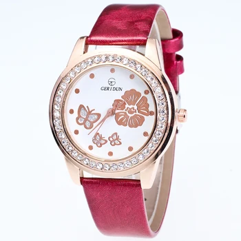 

High quality luxury crystal main popular men and women`s top brand quartz colock watch leather G12 wristwatches relogio feminino