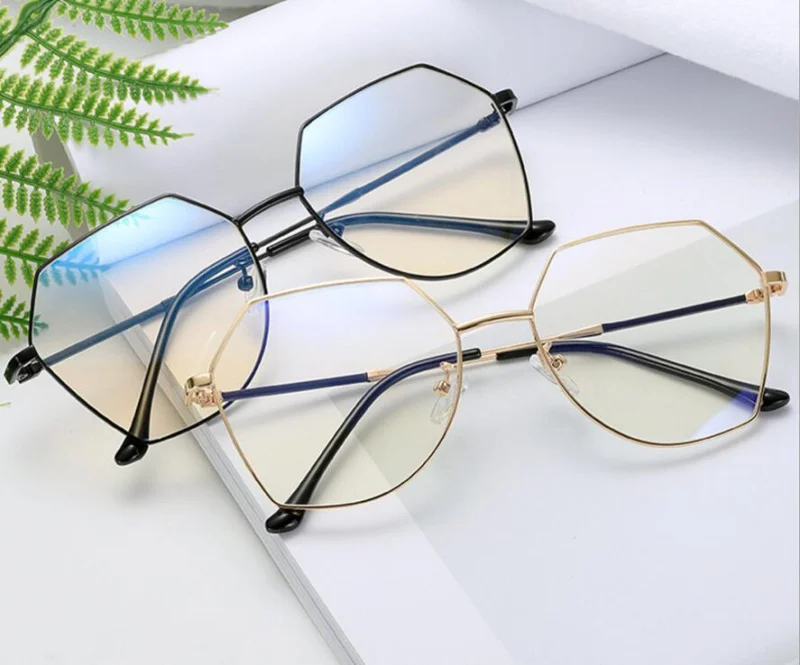 

Computer Glasses Anti Blue Anti Radiation Glasses Clear Large Blue Light Blocking Eye Glasses Frames Mens Accessories KX88910