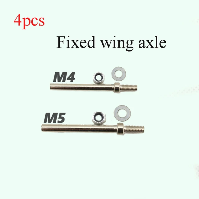 Best Offers Yuenhoang 4PCS M4 M5 Steel Axle Wheel Gear Fixed Wing Axle + Wheel for RC Model Aircraft Landing Gear Best Offers Yuenhoang 4PCS M4 M5 Steel Axle Wheel Gear Fixed Wing Axle + Wheel for RC Model Aircraft Landing Gear