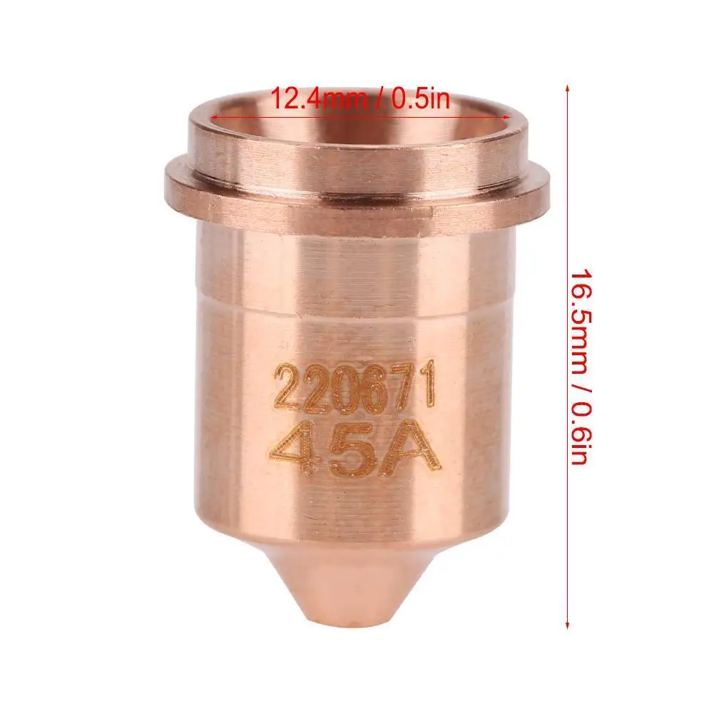 

Tips Welding 0.2-0.8Mpa Consumable Torch Electrodes Nozzle 220669 220671 Plasma Latest Useful