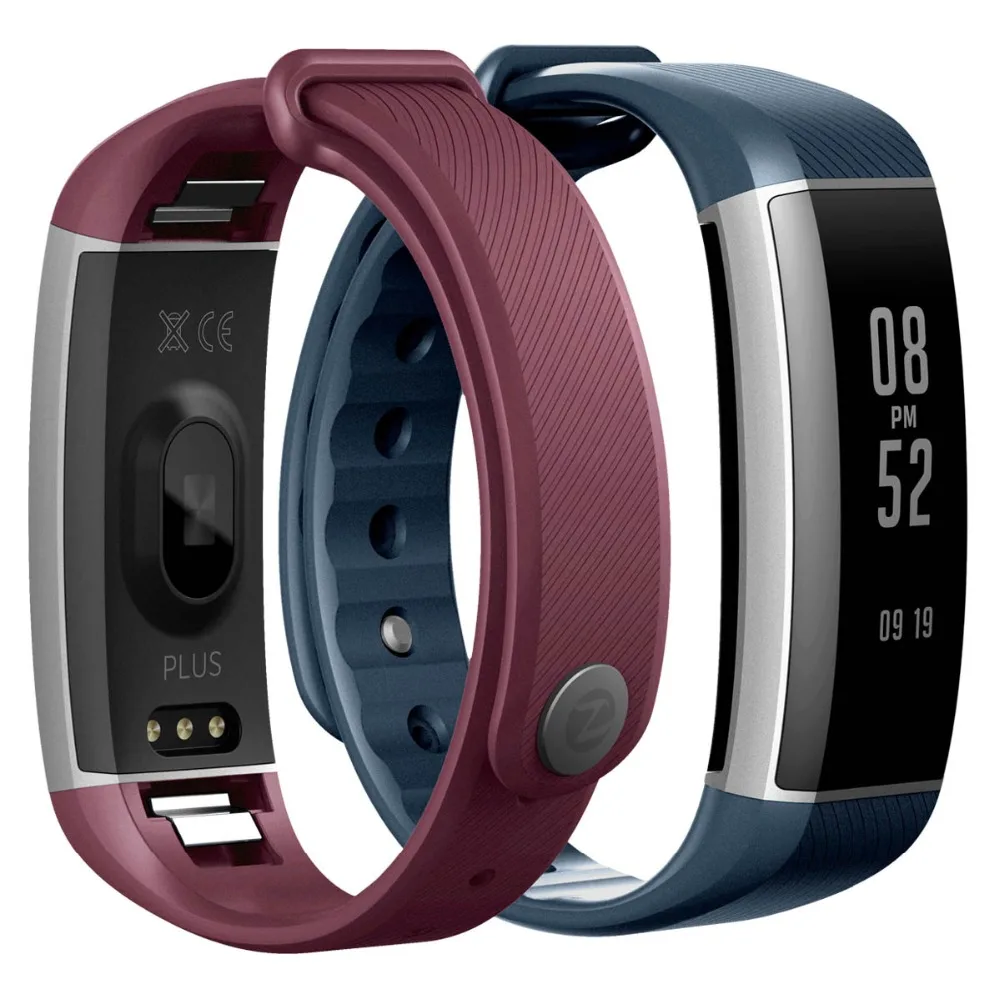 New Zeblaze Zeband Plus Smart Wristband IP67 BT4 0 Smart Bracelet Heart Rate Monitor Fitness Tracker