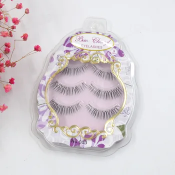 

New Three-dimensional soft false eyelashes Manually sharpened natural comfortable fake eyelashes