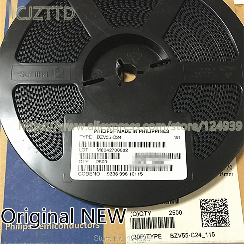 100PCS Original BZV55 500mW 0.5W 5% LL34 SOD80C BZV55 C3V3 3.3V ...