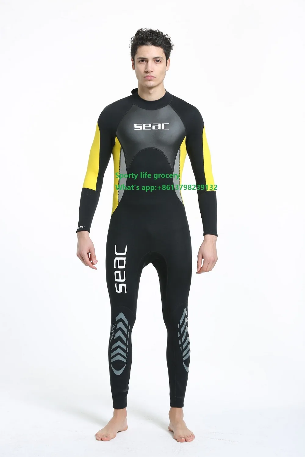 Neoprene 3mm Scuba Dive Wetsuit Men Spearfishing Wet Suit Surfing