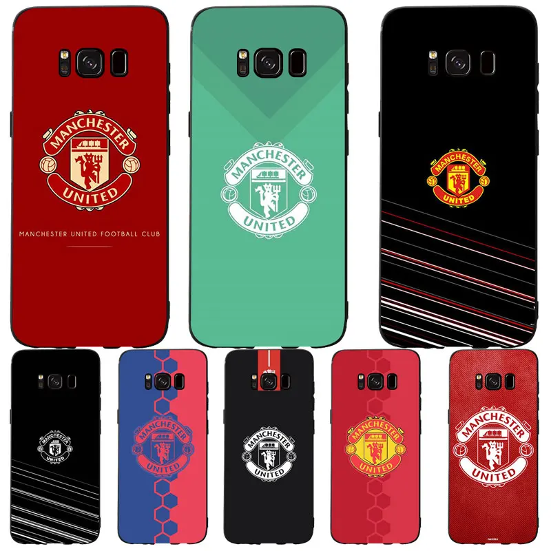 

ZZXXZZ The Red Devils Manchester United logo Phone Case For Samsung Galaxy S8 S9 Plus S6 S7 Edge