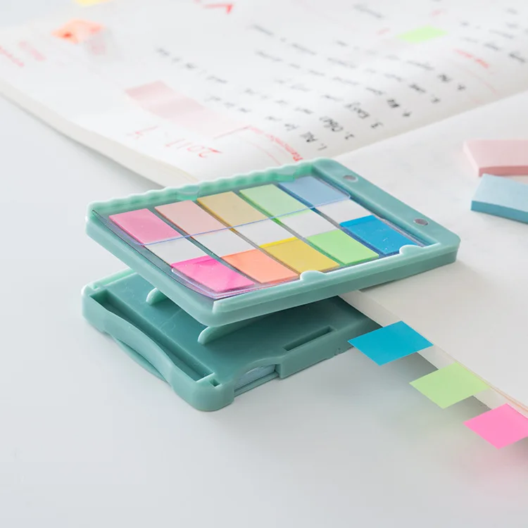 по 15л. клейкие закладки attache пластиковые 4 цвета по 25 листов 12х45 мм арт. 5цв. стикеры цветные клеящиеся. по 50л.