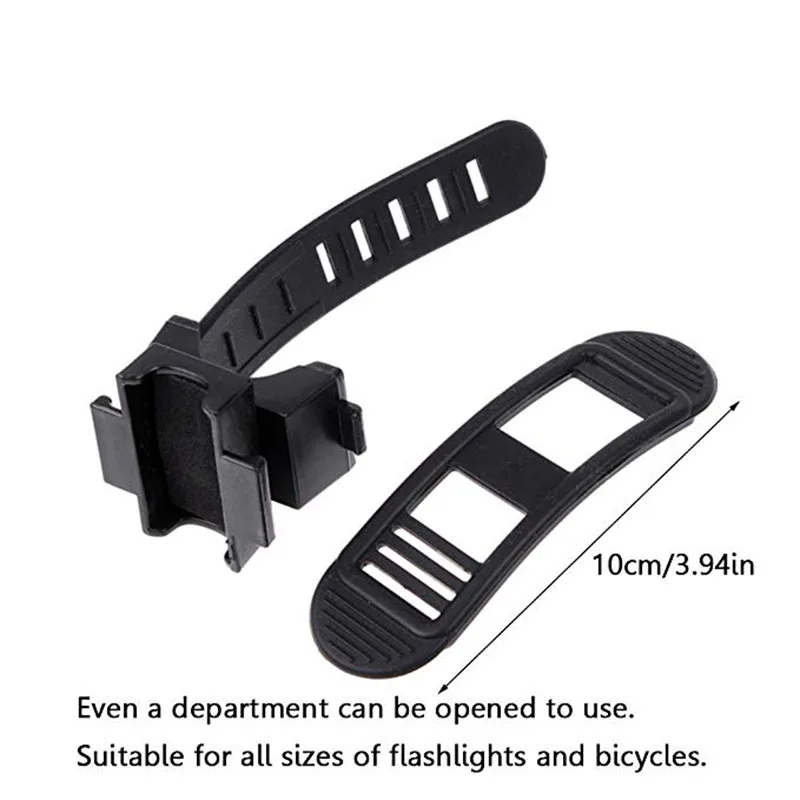 Clearance 360 Swivel Bike LED Flashlight Mount Bracket Flash Torch Holder Front Light Clip Clamp Lantern Bicycle Accessories 5