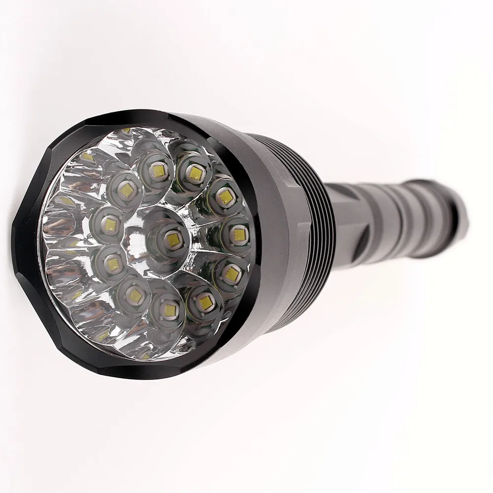 Мощная светодиодная вспышка Sofirn C15 18650 3 * Cree XML T6 Военная Тактическая для