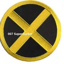 " X-men X men Росомаха Золотая Униформа аниматный фильм вышитый логотип железа на заплатках гот, панк, рокабилли Заказная заплата