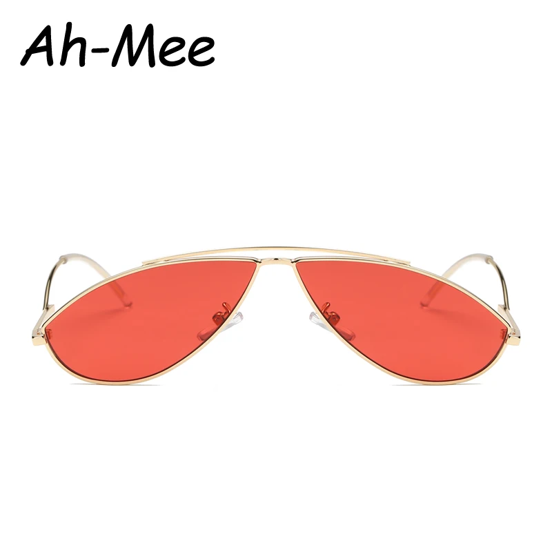 

2019 Newest Women Pilot Style Cool Brand Designer Sunglasses Men Metal Hook Vintage Cat Eye Sun Glasses Oculos De Sol Feminino